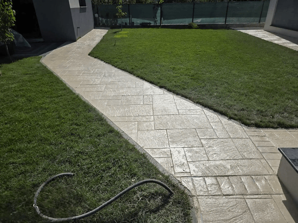 Beton amprentat alee sector 3 bucuresti Rbeton